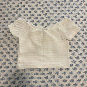 By Together White Crop Top